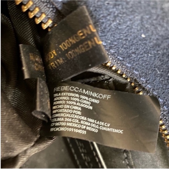 Rebecca Minkoff Blue Tassel Crossbody Bag - Picture 9 of 14